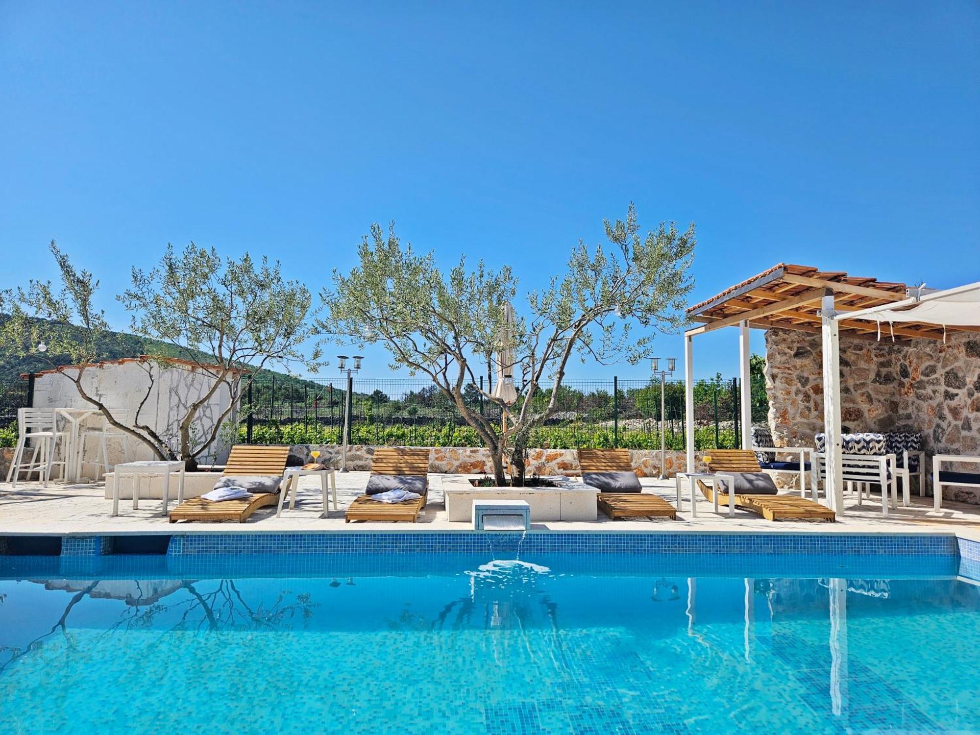 Flamingo - House With Private Pool Villa Gornji Seget Buitenkant foto